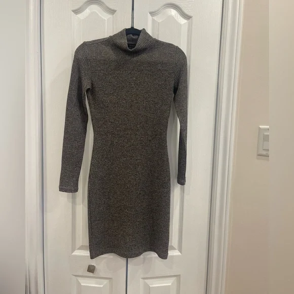 Dynamite Ribbed Knit Sweater Dress XS - Picture 1 of 4
